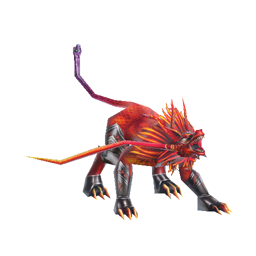 Evil Fire Monster
